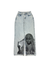 Nicki Minaj Artistic Print Jeans Woman