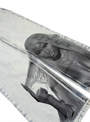 Nicki Minaj Artistic Print Jeans Woman