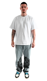 Travis Scott Artistic Print Jeans Man