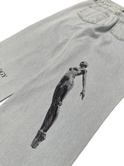 The Weeknd Artistic Print Jeans Women inspired by Alexandra